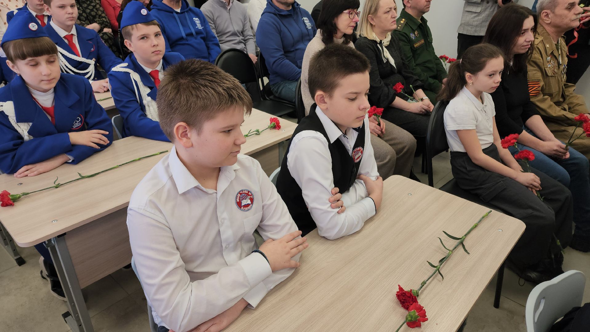 кашира, парта героя, школа 9, иван носков, сво, штурмовой отряд шторм,