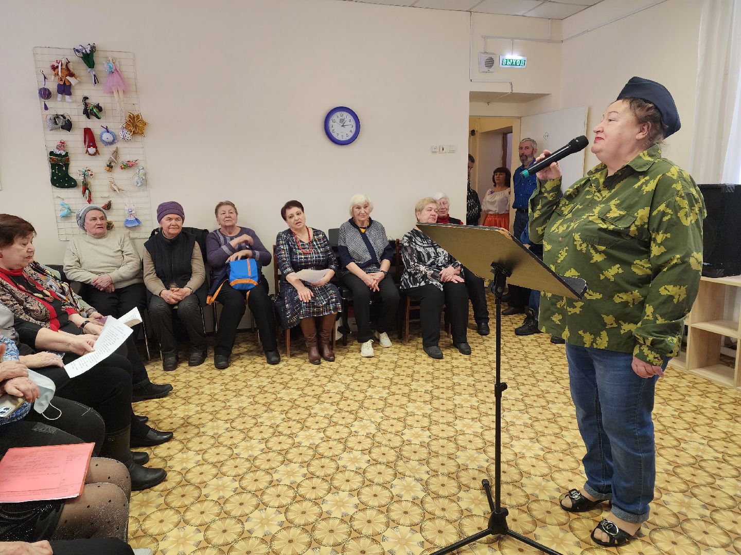 пушкино, концерт, день защитника отечества, авторское творчество, активное долголетие,