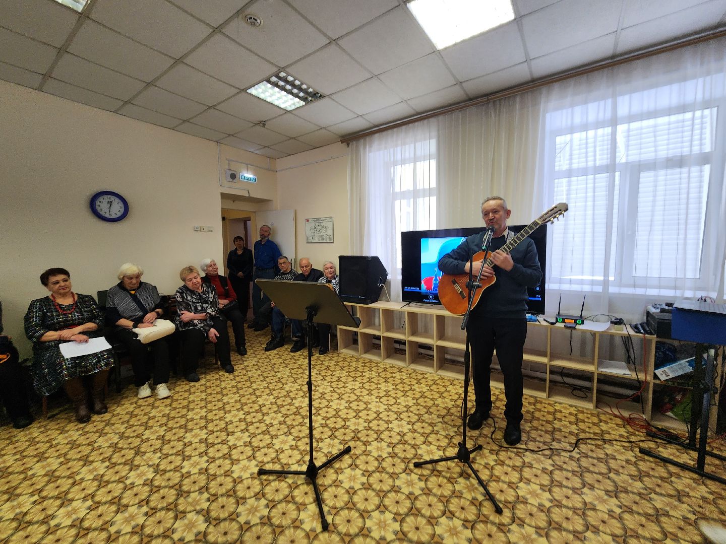 пушкино, концерт, день защитника отечества, авторское творчество, активное долголетие,