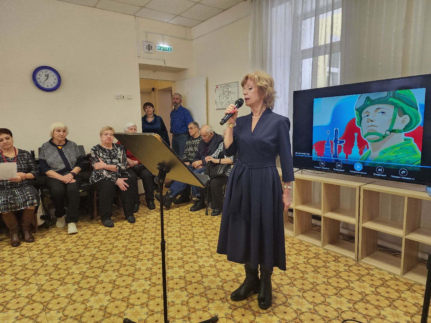 пушкино, концерт, день защитника отечества, авторское творчество, активное долголетие,