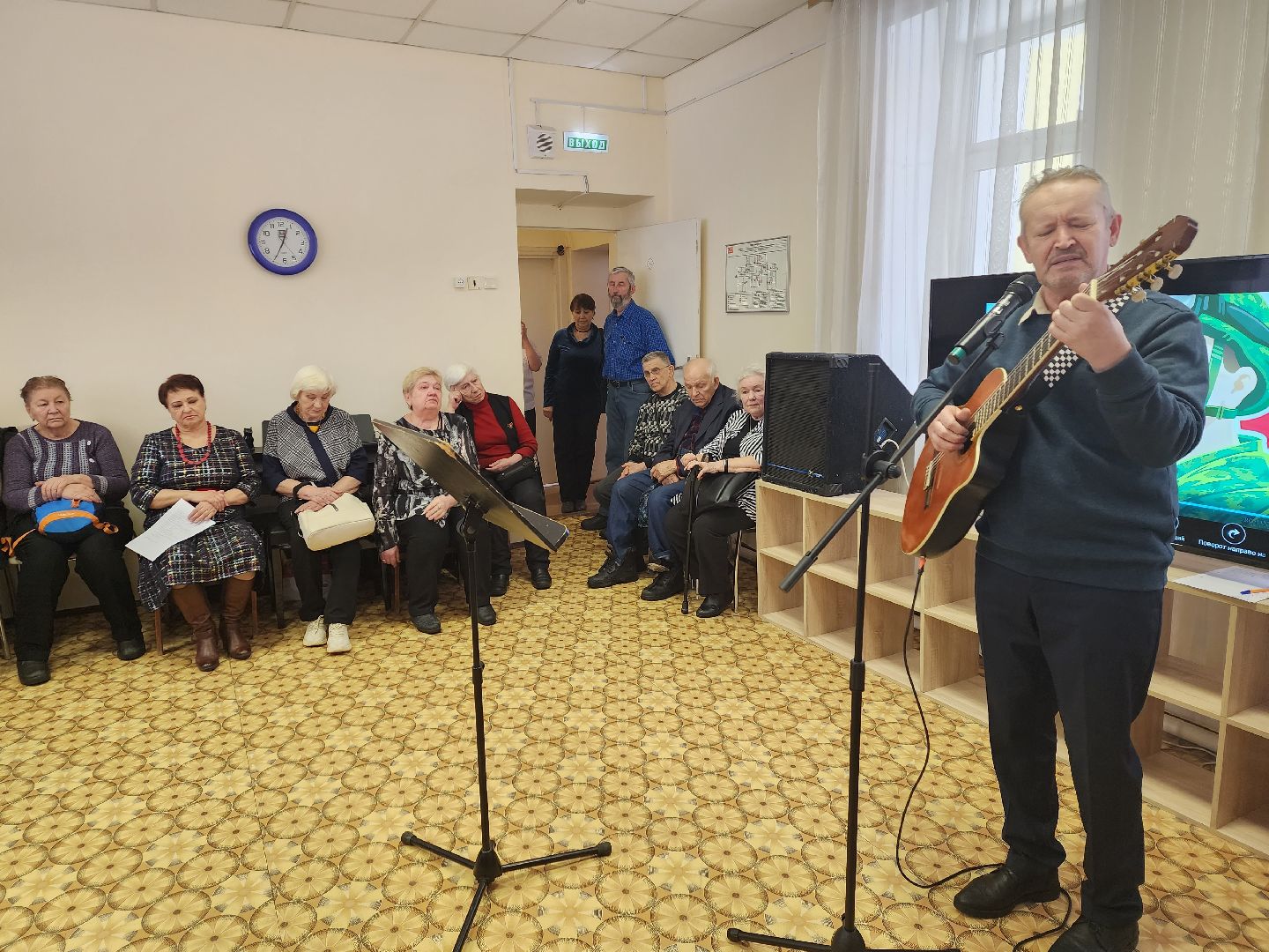 пушкино, концерт, день защитника отечества, авторское творчество, активное долголетие,