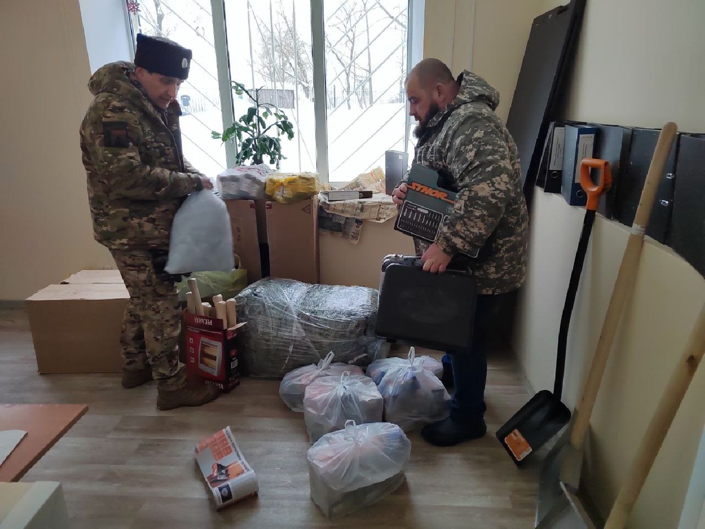 Солнечногорск, гуманитарная помощь, груз, Бойцы, специальная операция,