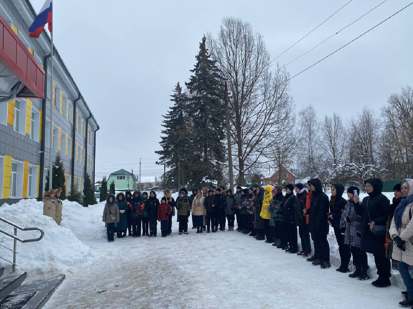чехов, день защитника отечества, парта героя, спецоперация, открытие,