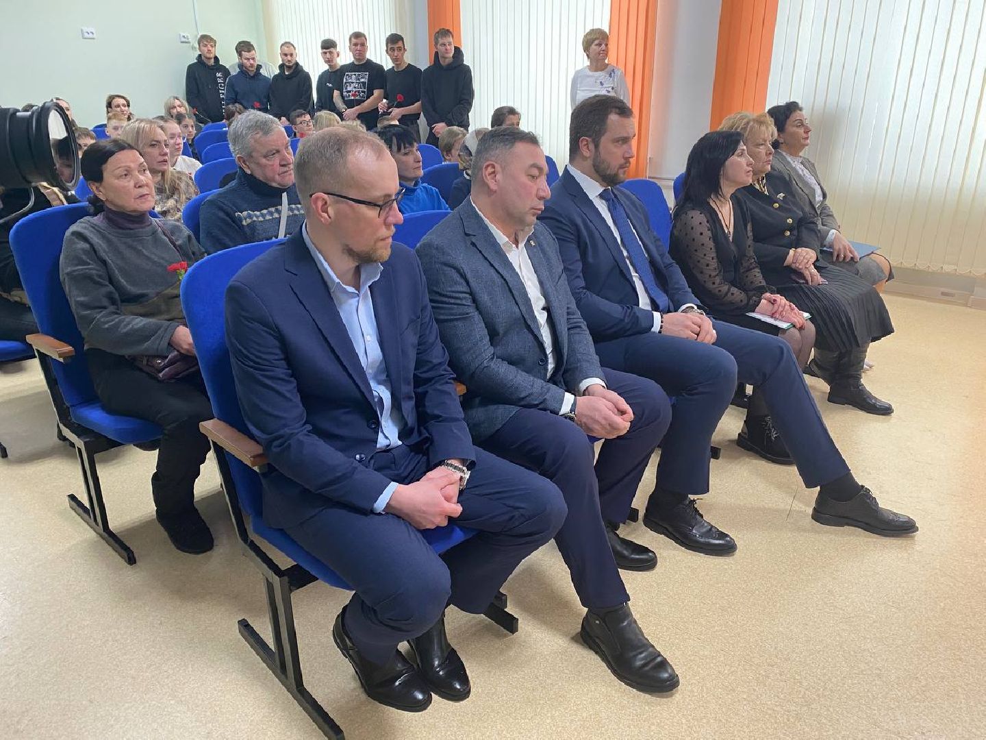 чехов, день защитника отечества, парта героя, спецоперация, открытие,