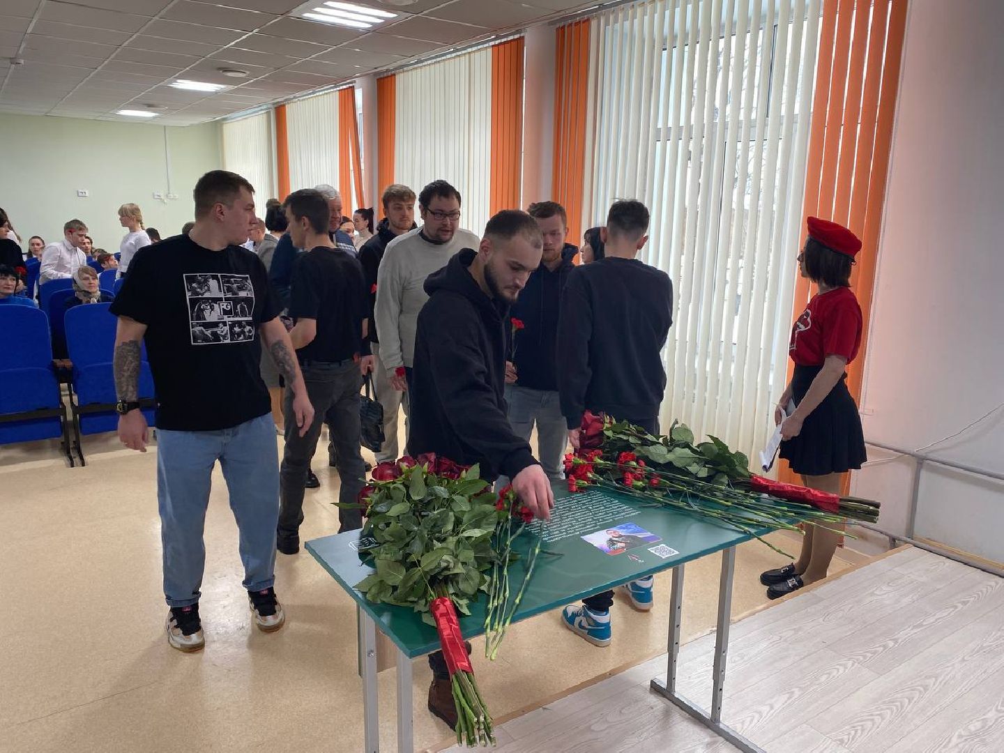 чехов, день защитника отечества, парта героя, спецоперация, открытие,