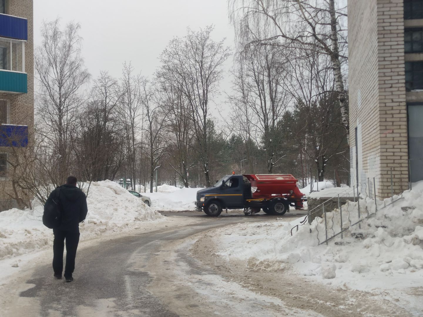 жкх, Уборка города, обработка дорог, Коммунальная техника, Дубна,