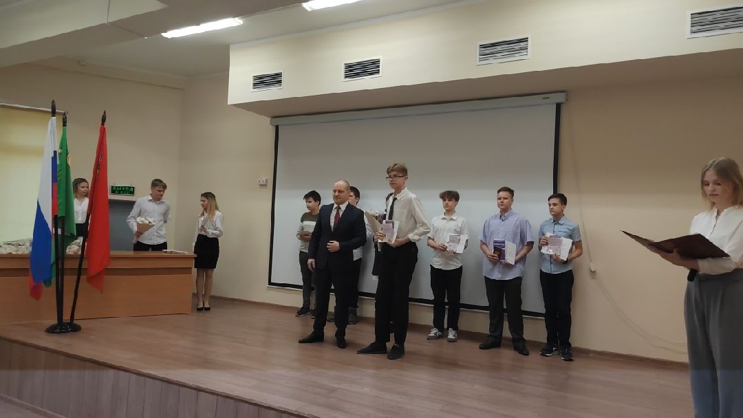 Пушкино, Пушкинский, Пушкинский округ, Вручение паспортов, мы-граждане России, паспорт РФ, молодежь, Весна в Подмосковье