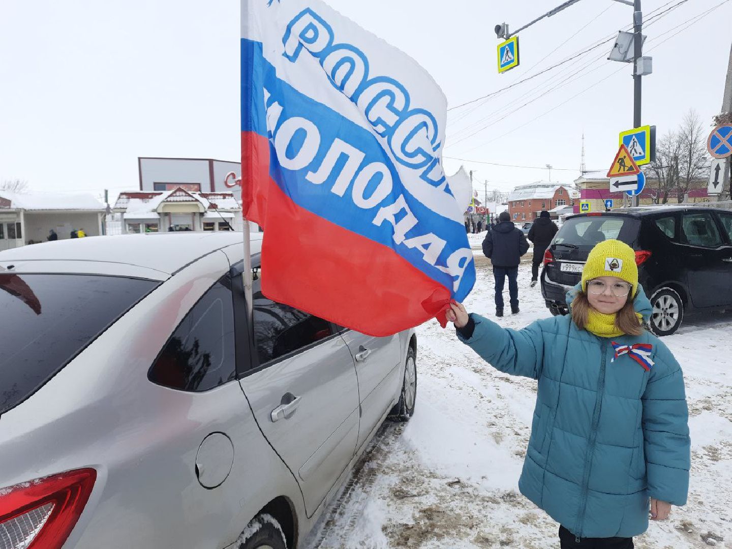 автопробег, Серебряные Пруды, День Защитника Отечества, СВО, морская пехота,