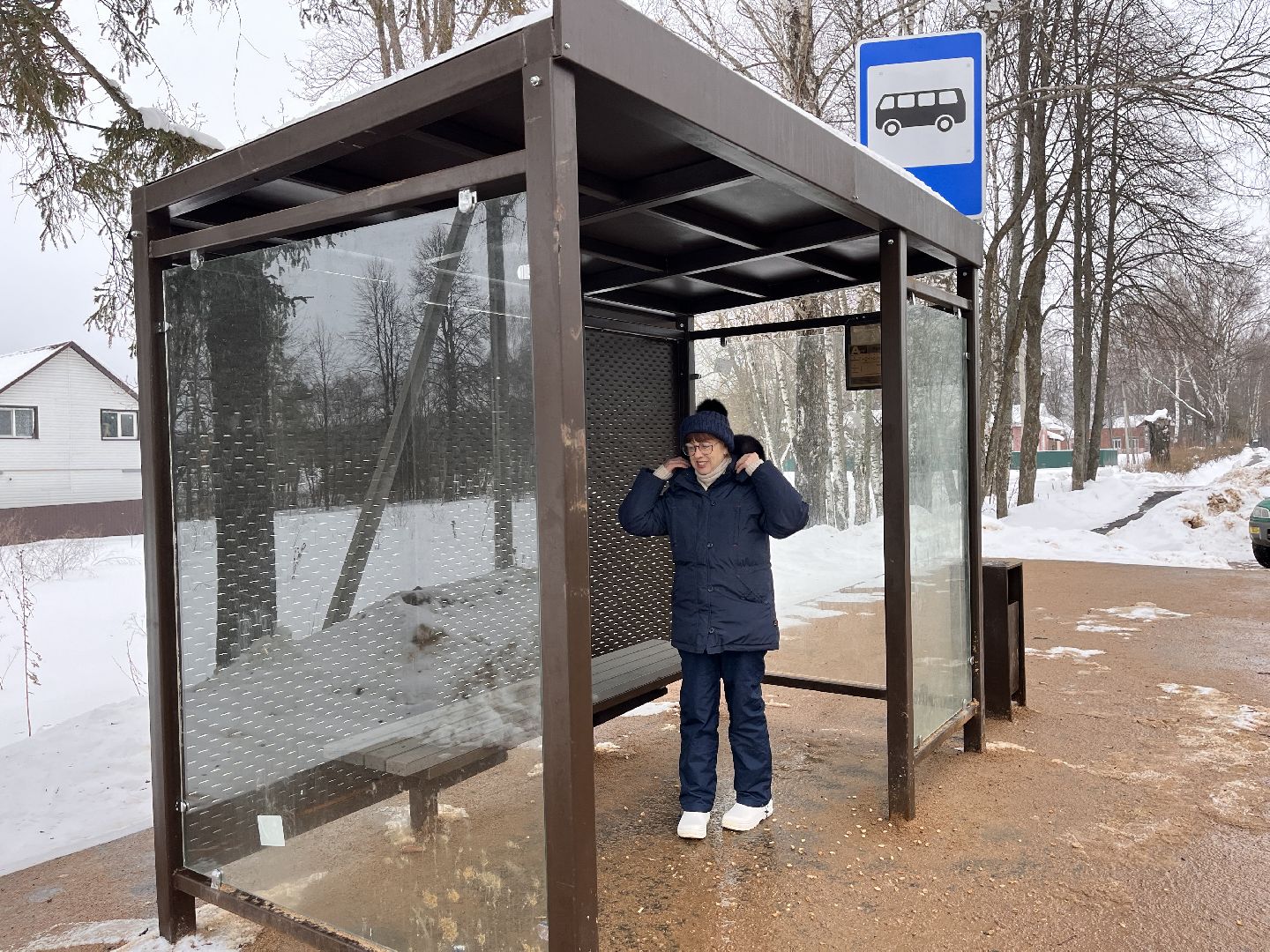 остановка, остановочный павильон, новая остановка,