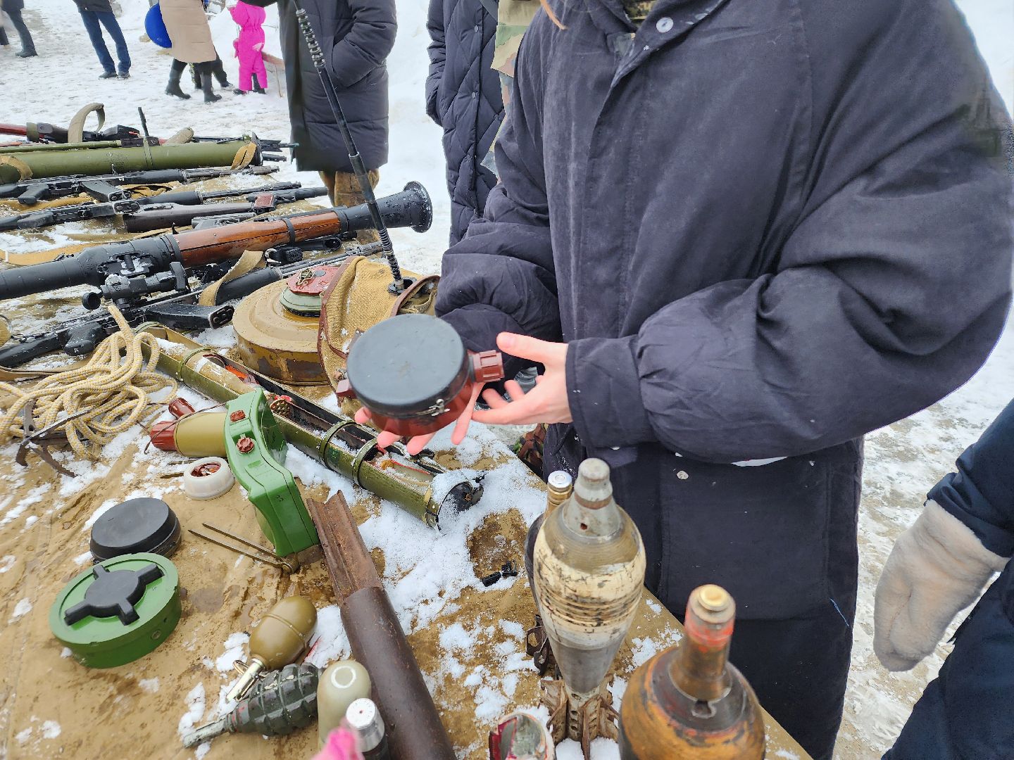 день защитника отечества, орехово-зуево, парки подмосковья, Выставка оружия, Полевая кухня,