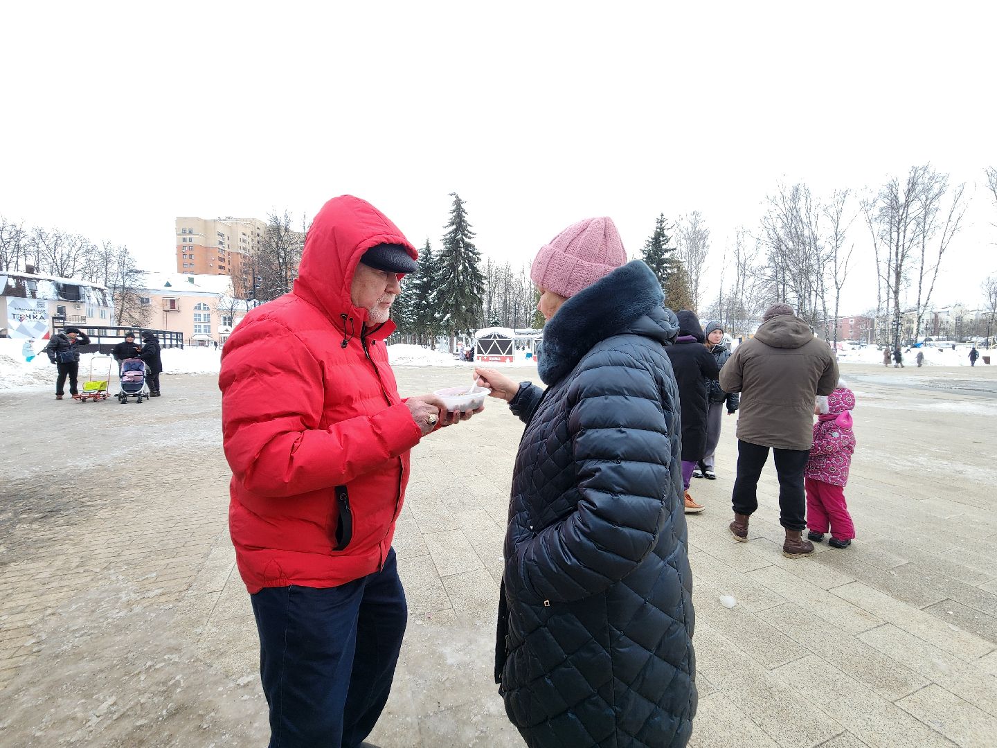 пушкино, день защитника отечества,полевая кухня,