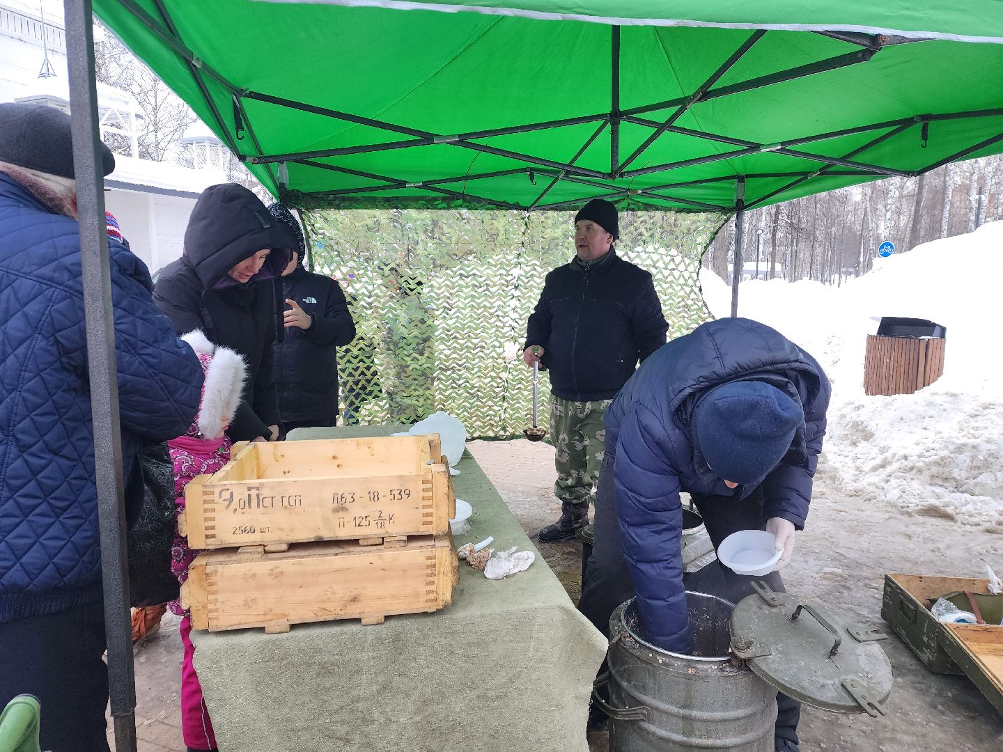 пушкино, день защитника отечества,полевая кухня,