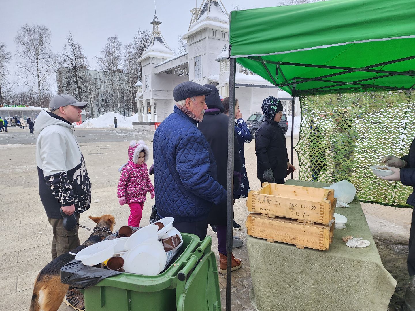 пушкино, день защитника отечества,полевая кухня,