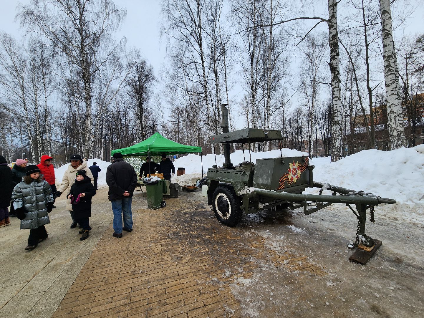 пушкино, день защитника отечества,полевая кухня,