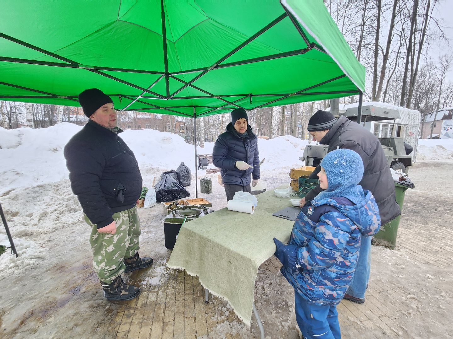 пушкино, день защитника отечества,полевая кухня,