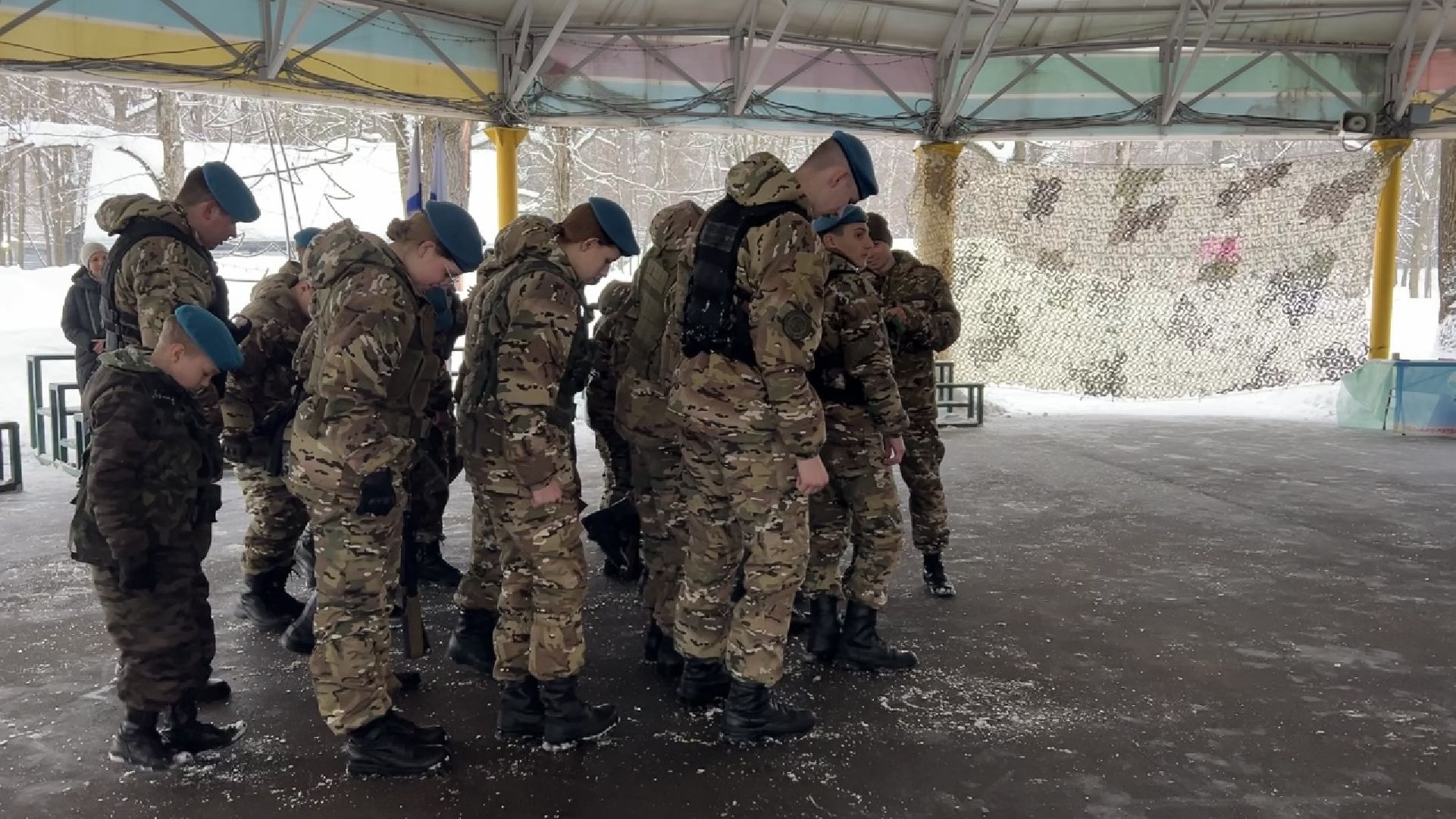 химки, день защитника отечества, военно-патриотический отряд, военная подготовка, СОВА,