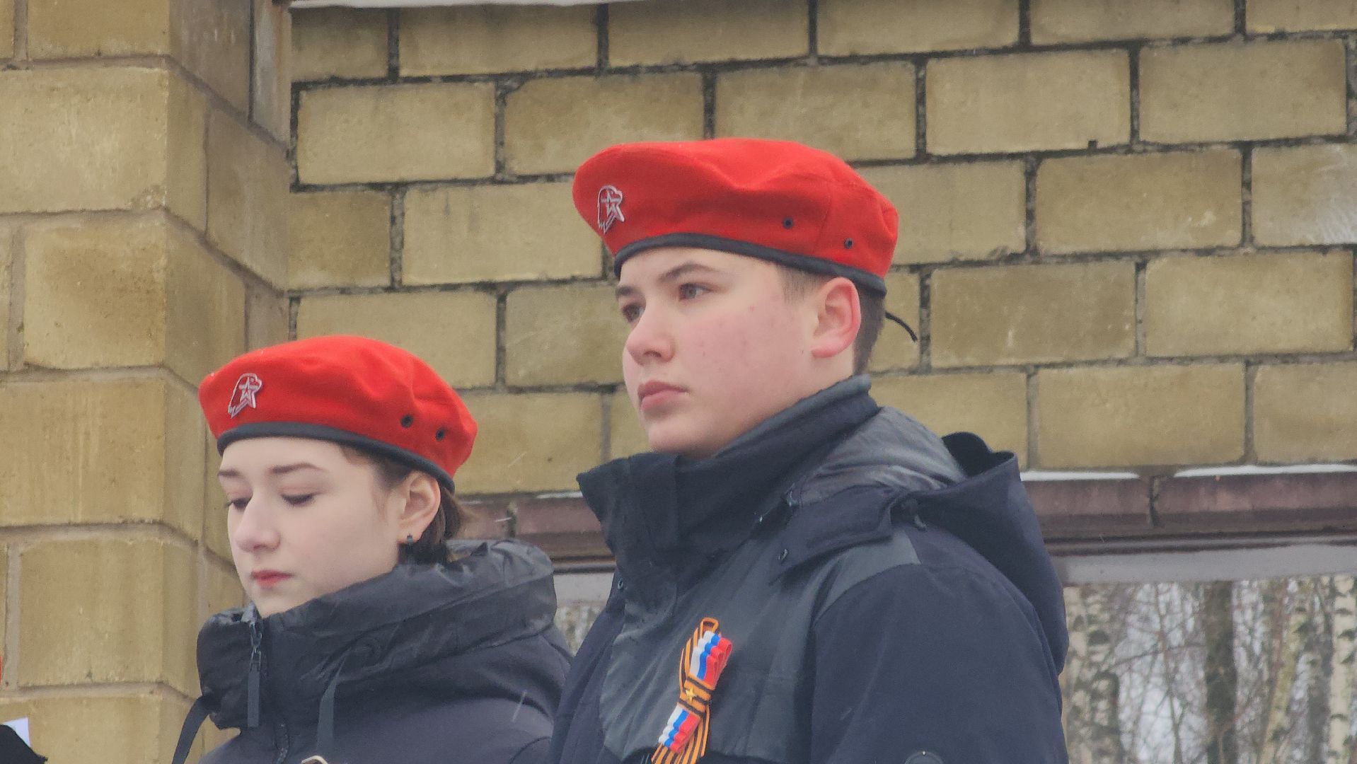 Павловский Посад, Городской округ Павловский Посад, Митинг, Праздник, 23 февраля, Цветы,
