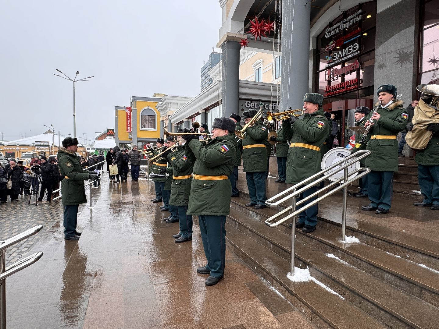 Одинцово, Военный оркестр, день защитника отечества,