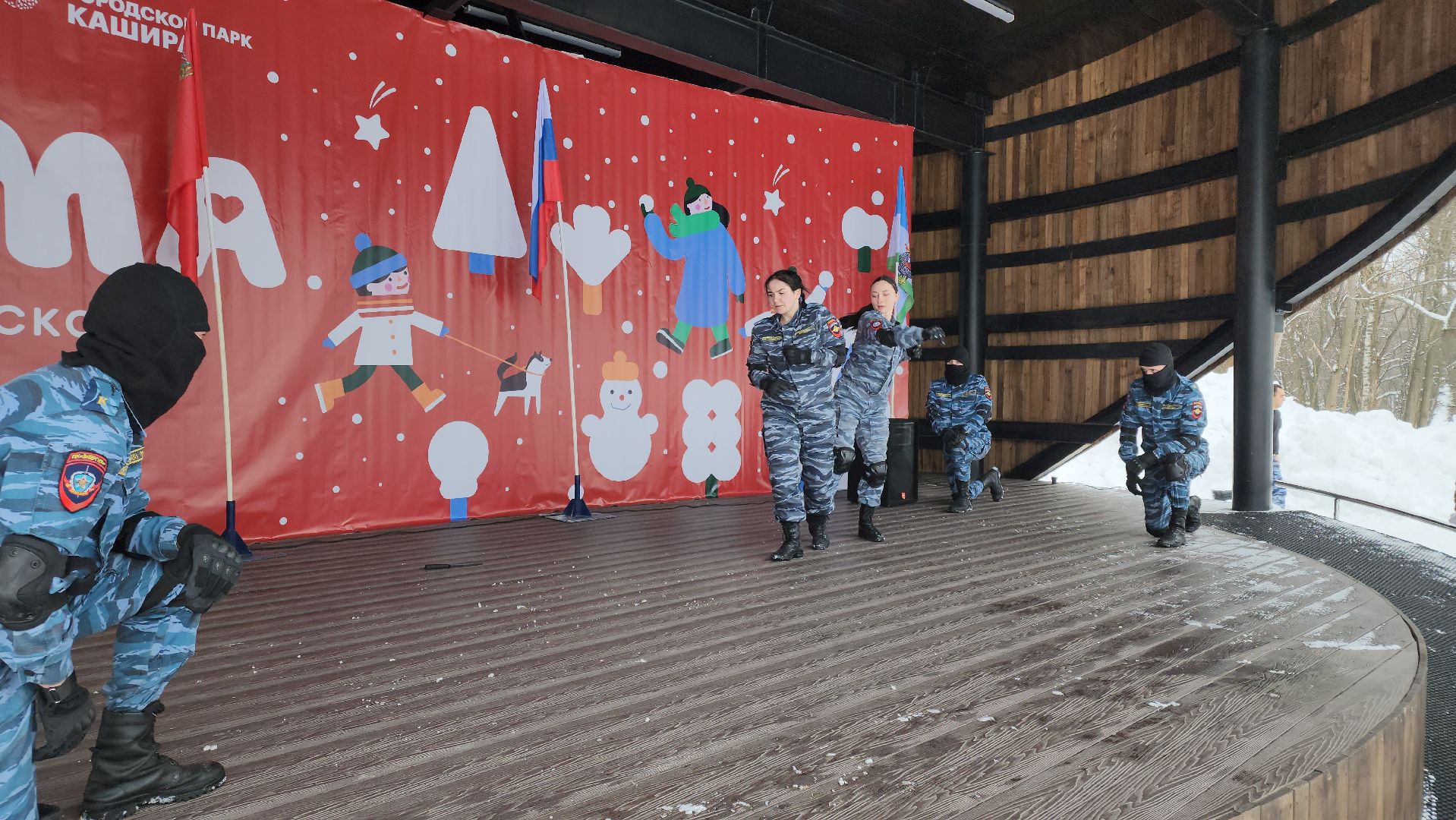 кашира, городской парк, день защитника отечества, 23 февраля, концерт, подмосковный колледж энергия, каданс, забава,