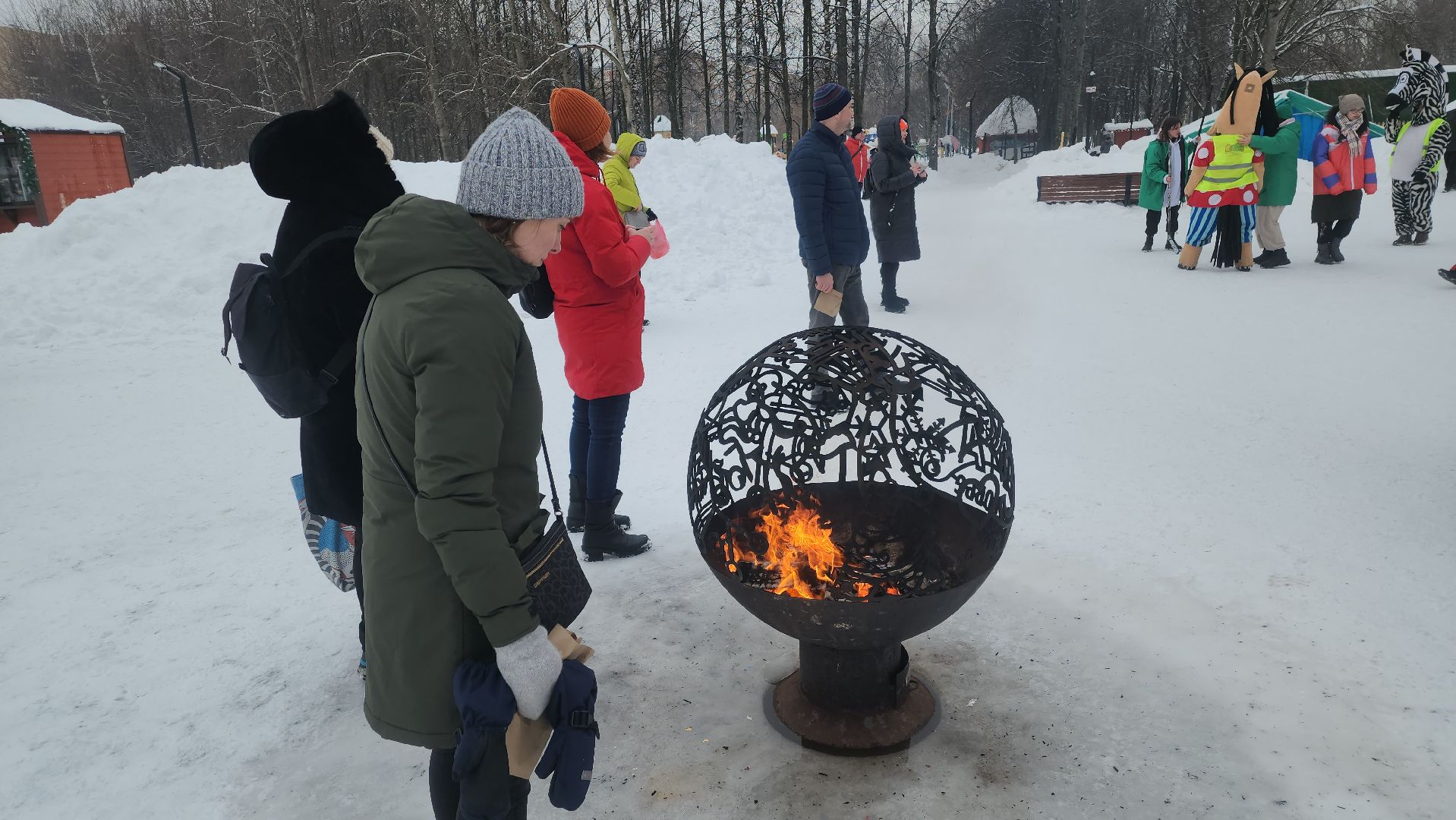 долгопрудный, 23 февраля, очаг, тепло,