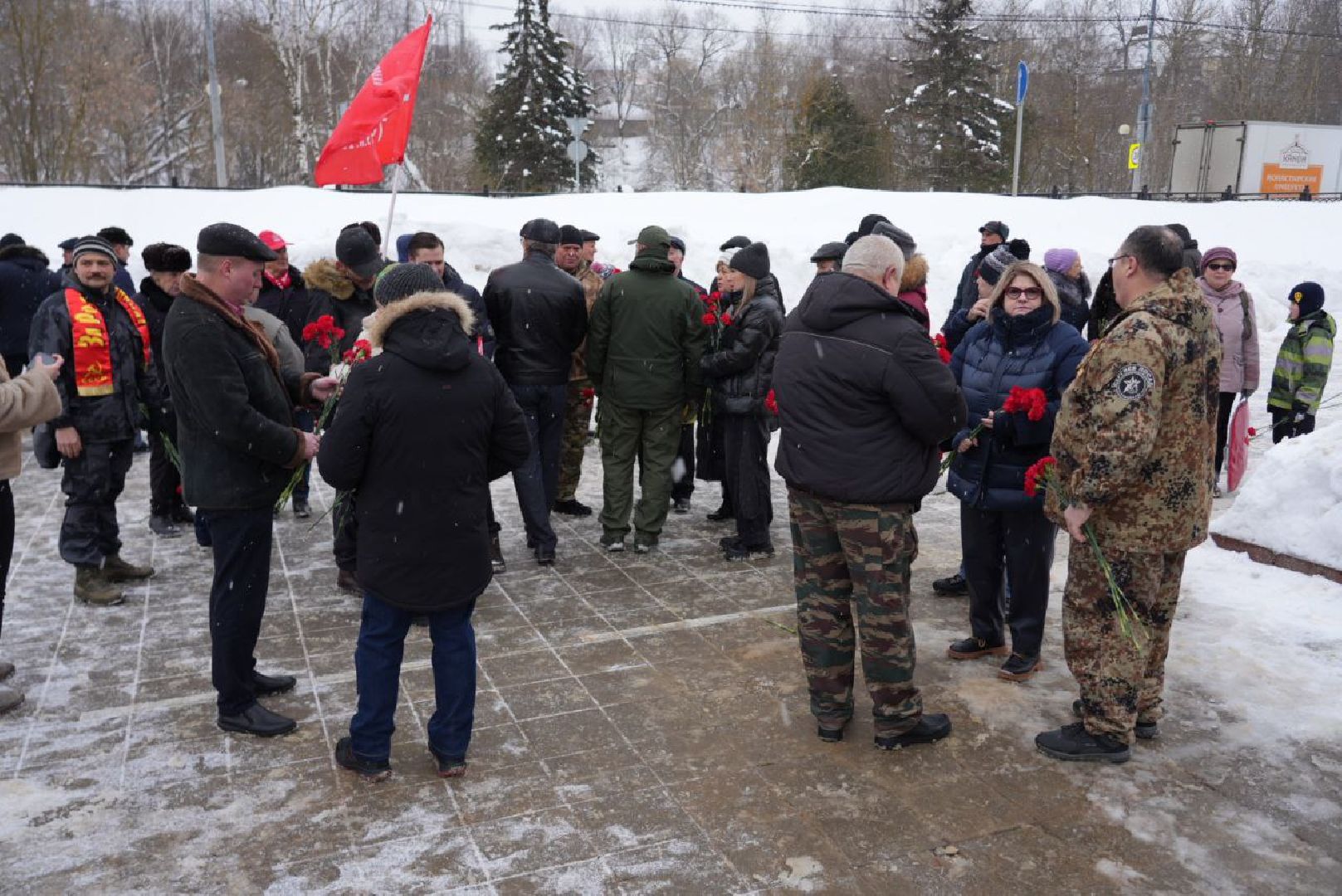 Сергиев Посад, 23 февраля, Память, СВО, Герои, Памятный митинг, Вечный огонь,День защитника Отечества,