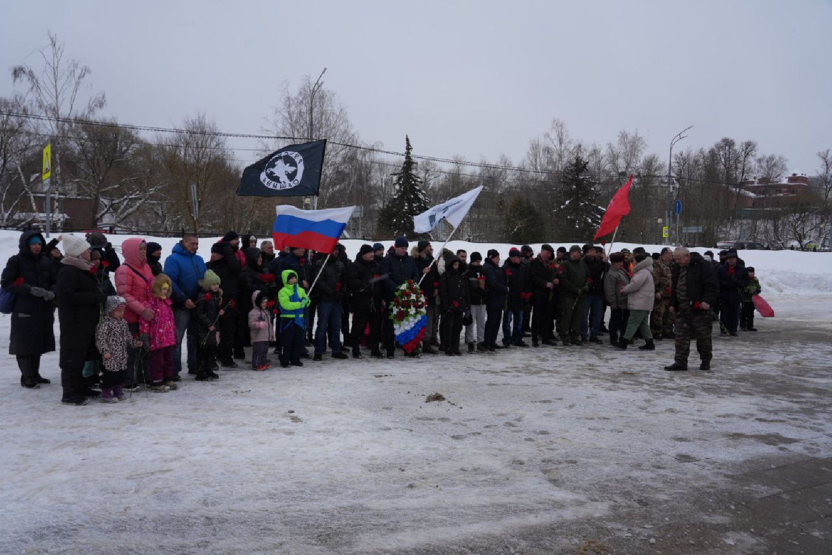 Сергиев Посад, 23 февраля, Память, СВО, Герои, Памятный митинг, Вечный огонь,День защитника Отечества,
