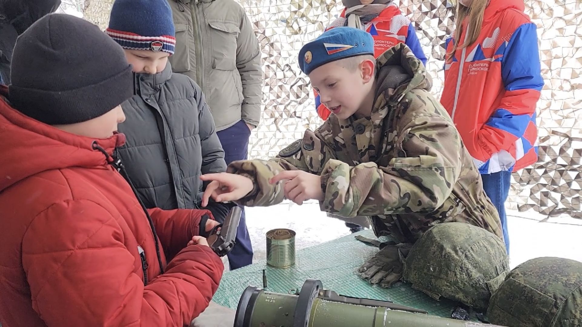 химки, день защитника отечества, военно-патриотический отряд, мастер-класс,