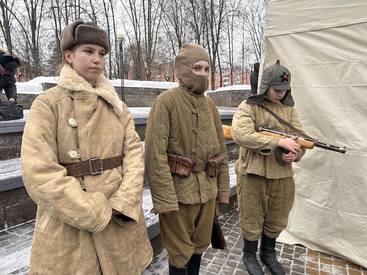 Клин, общество, история, выставка вооружения, день защитника отечества,