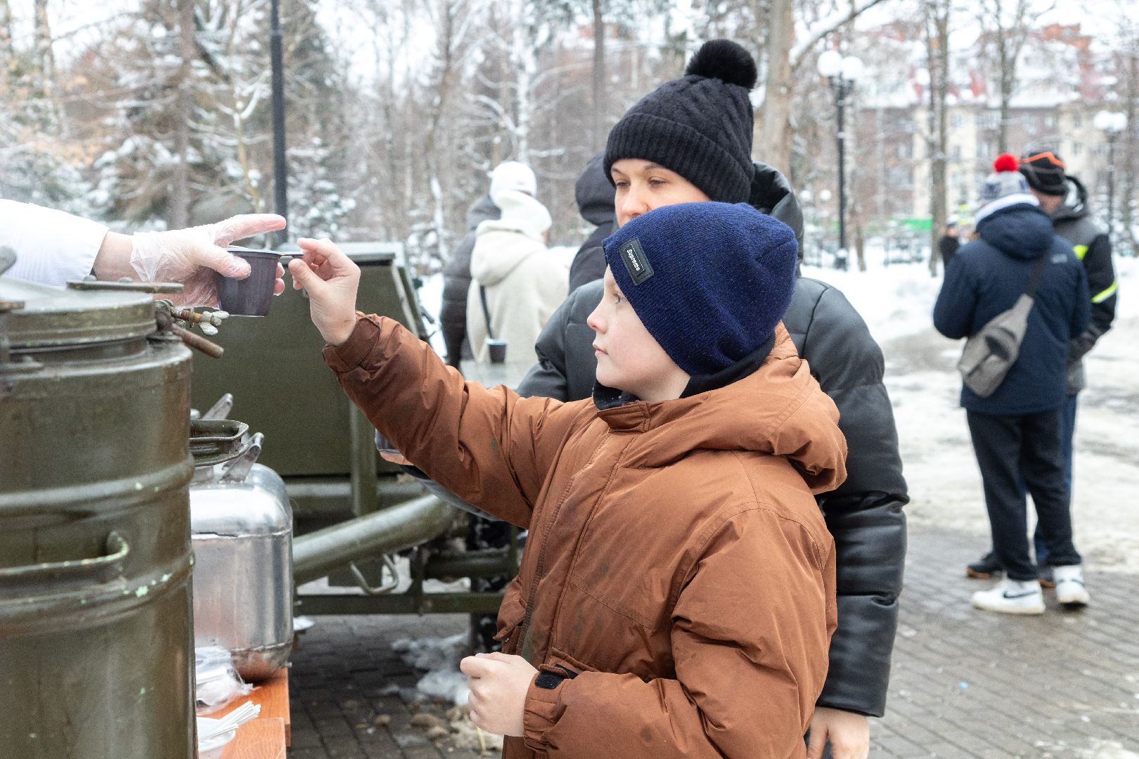 лыткарино, общество, день защитника отечества, полевая кухня,