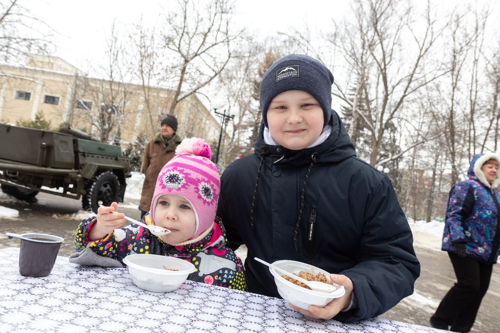 лыткарино, общество, день защитника отечества, полевая кухня,