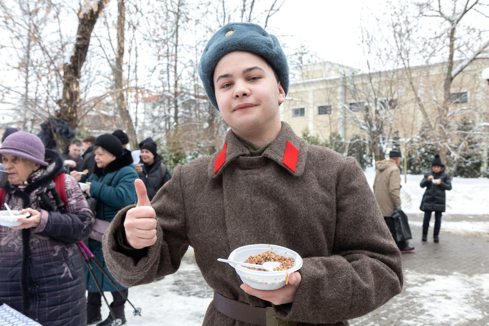 лыткарино, общество, день защитника отечества, полевая кухня,