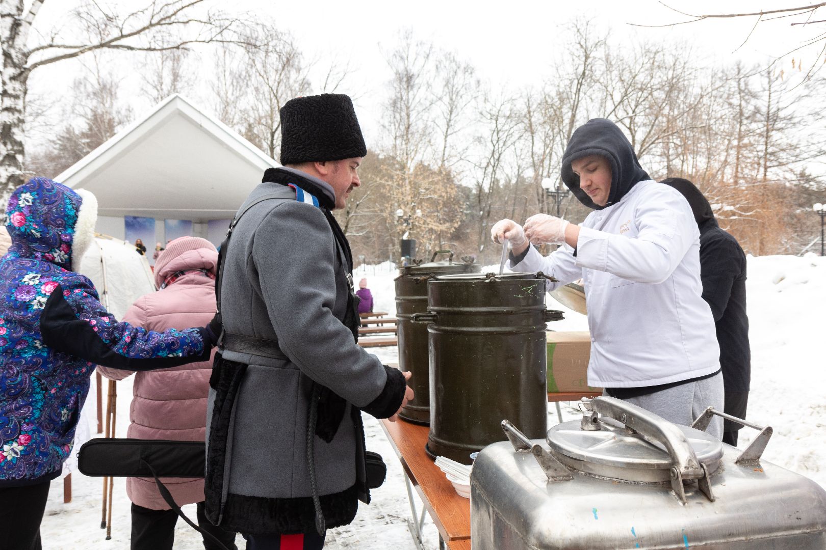 лыткарино, общество, день защитника отечества, полевая кухня,