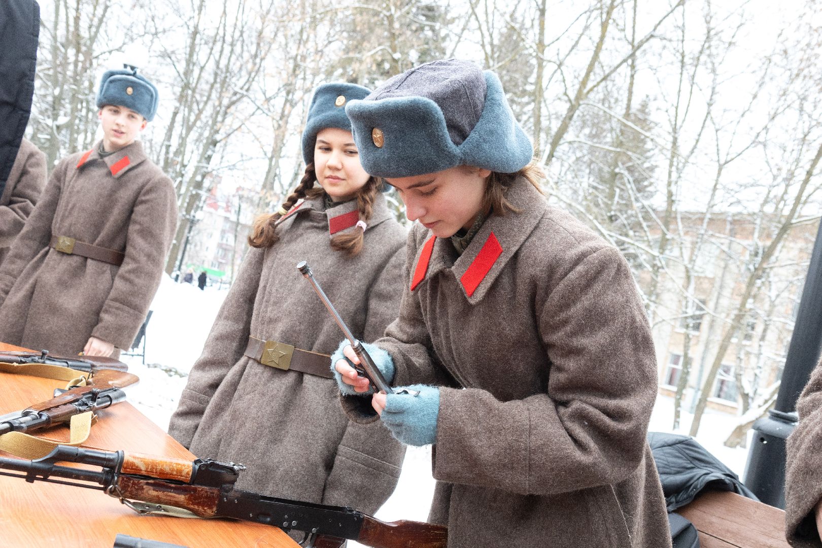 лыткарино, общество, день защитника отечества, полевая кухня,