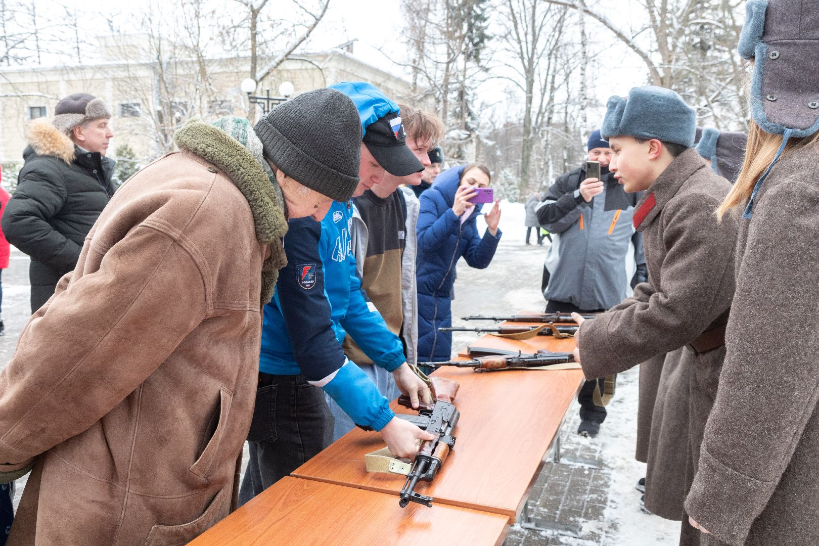 лыткарино, общество, день защитника отечества, полевая кухня,