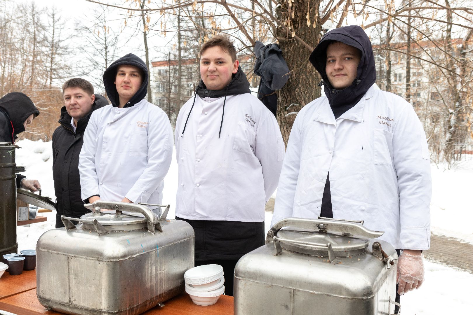 лыткарино, общество, день защитника отечества, полевая кухня,