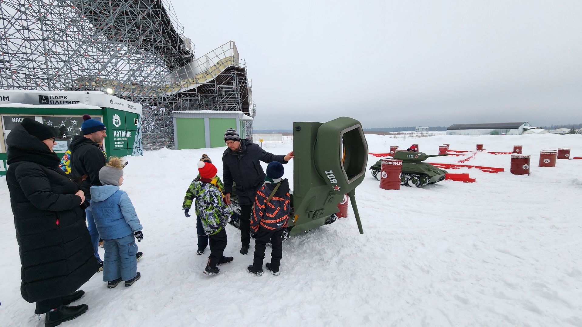 Одинцово, Парк патриот, Танкодром,