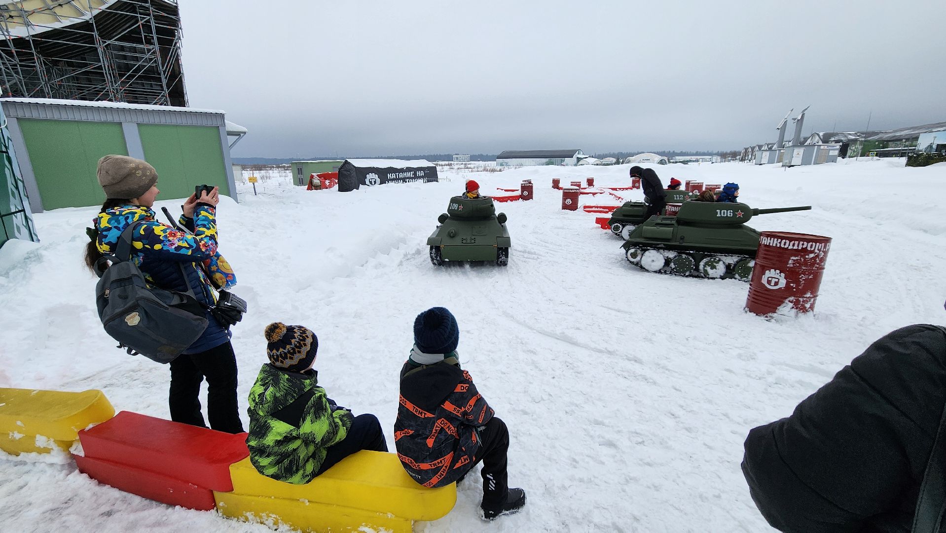 Одинцово, Парк патриот, Танкодром,