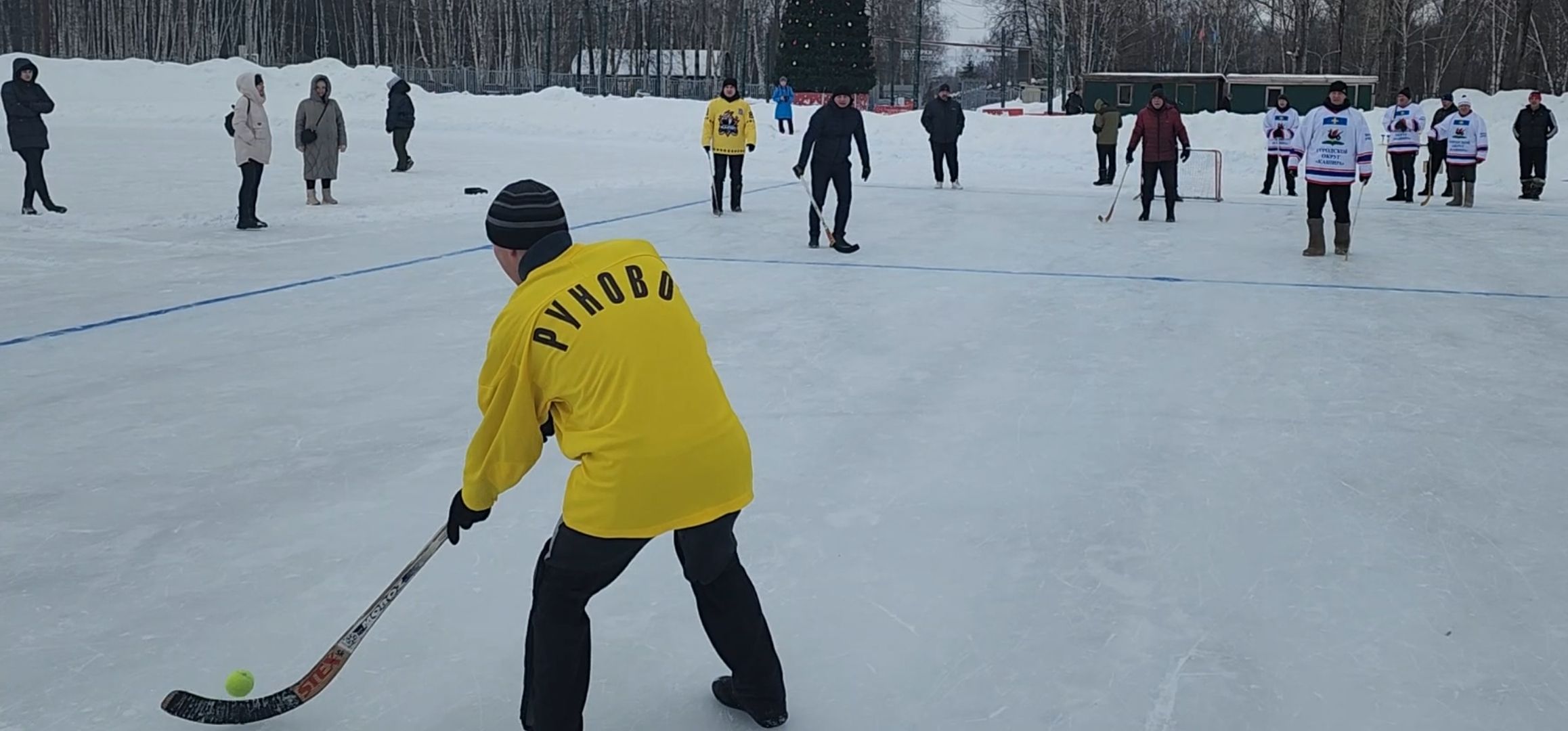 кашира, день защитника отечества, хоккей с мячом, валенки, соревнования, ветераны руново, корыстово, любители,