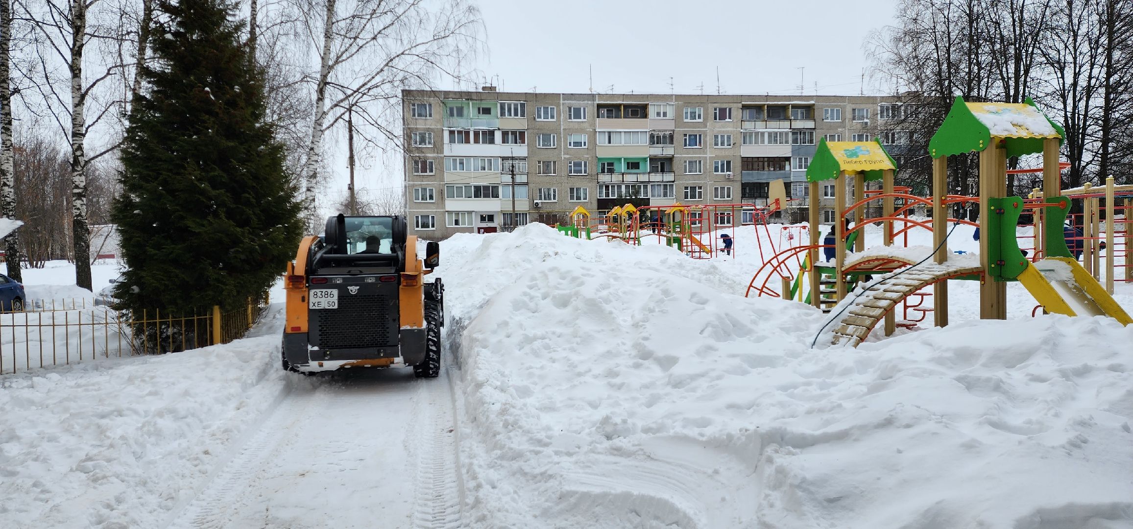раменское, жкх, уборка снега, поселок РАОС,