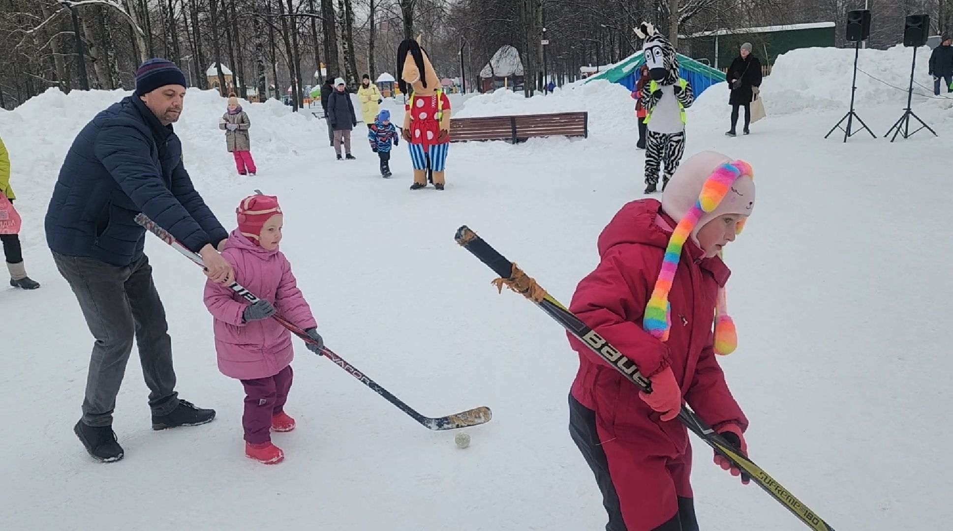 долгопрудный, 23 февраля, дети, хоккей,