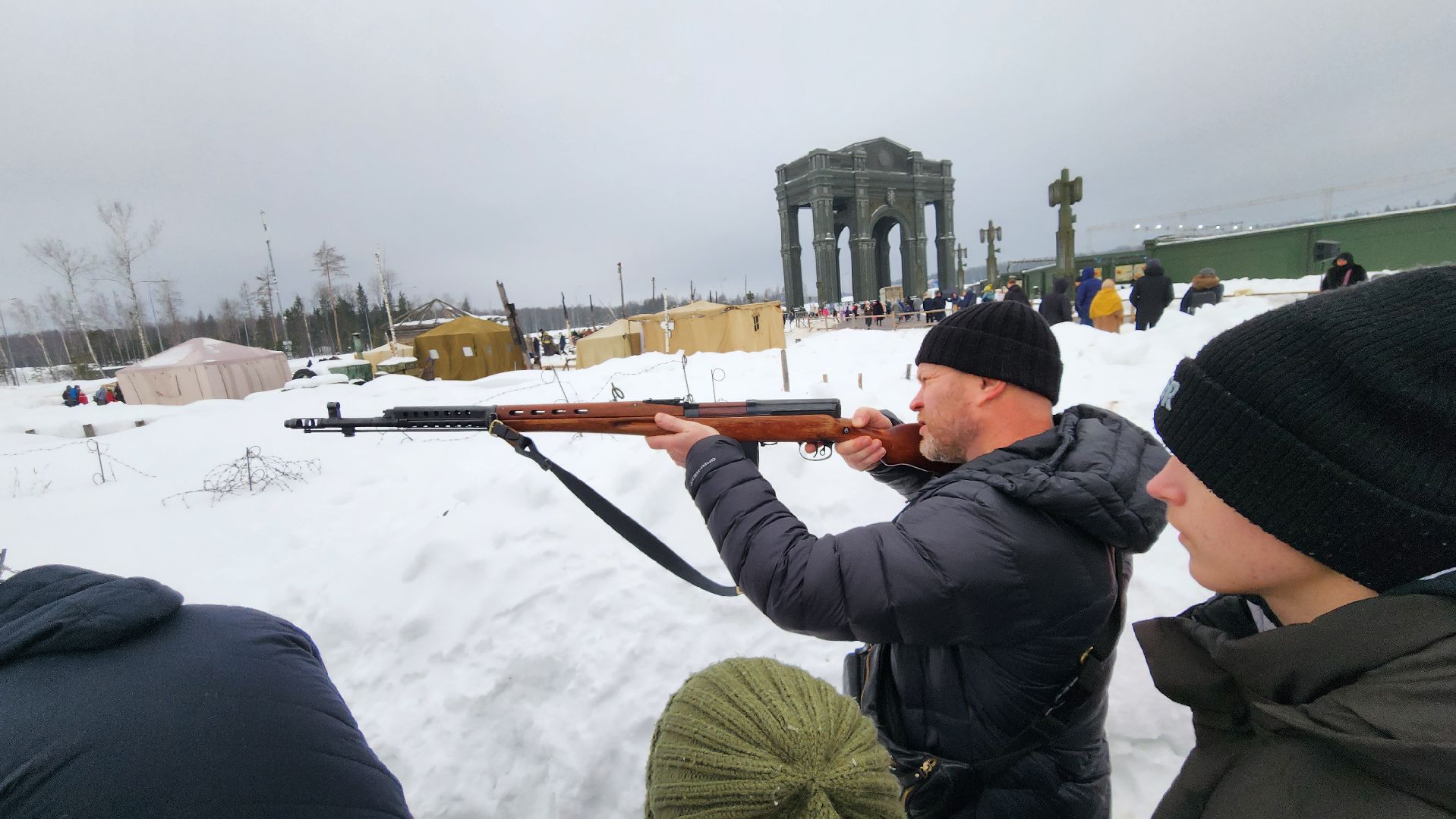 Одинцово, Парк патриот, Храм вс рф, день защитника отечества,