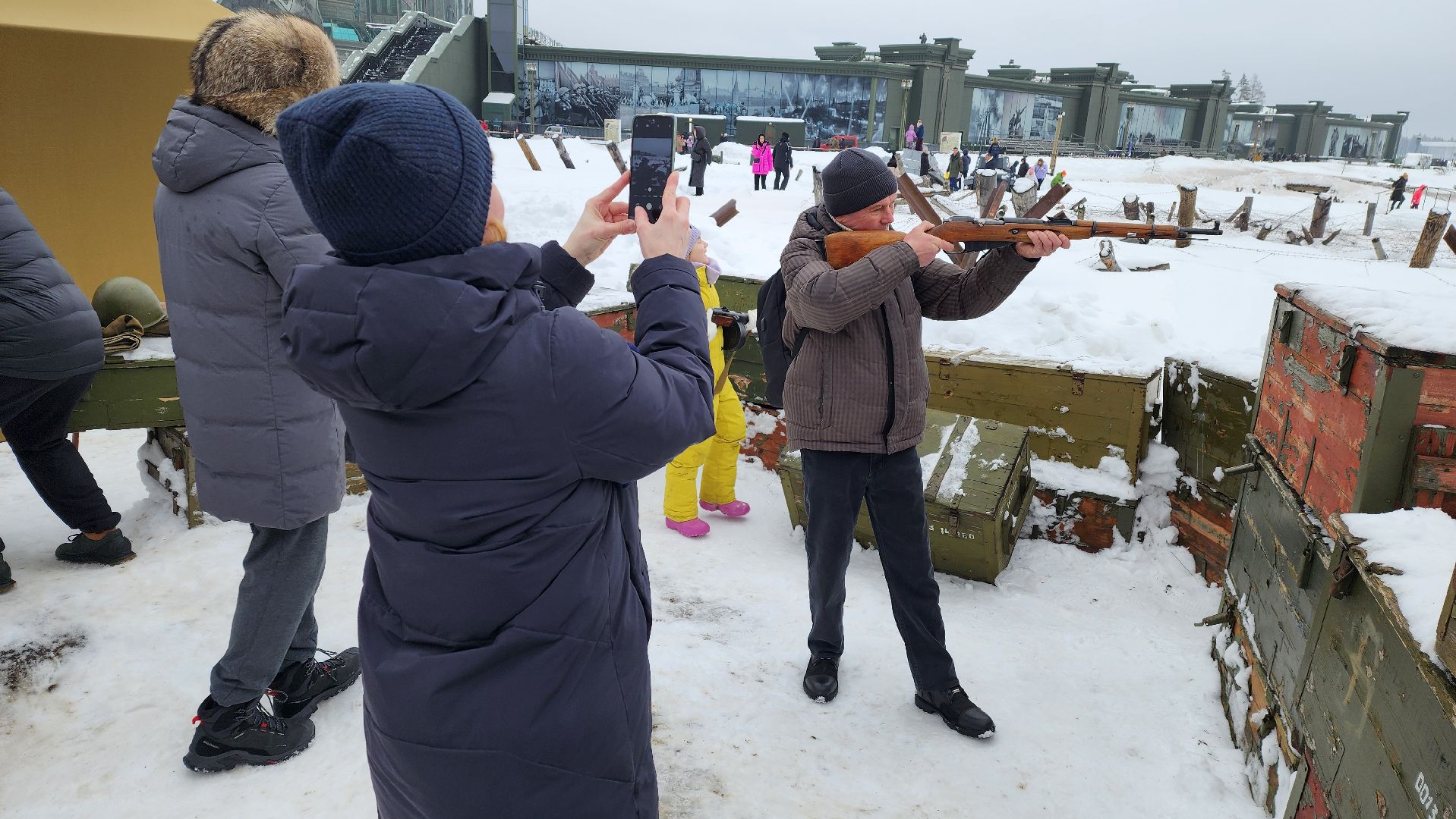 Одинцово, Парк патриот, Храм вс рф, день защитника отечества,