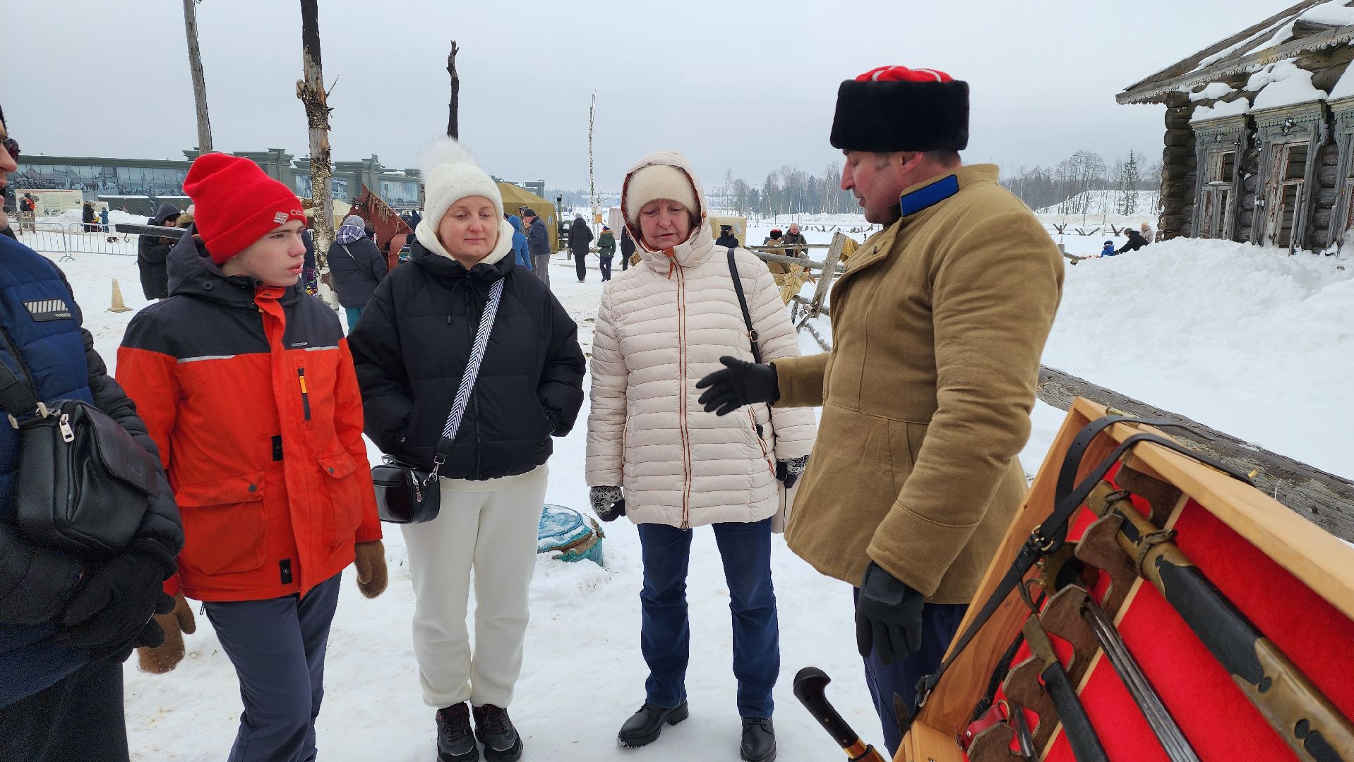 Одинцово, Парк патриот, Реконструкция, день защитников отечества,