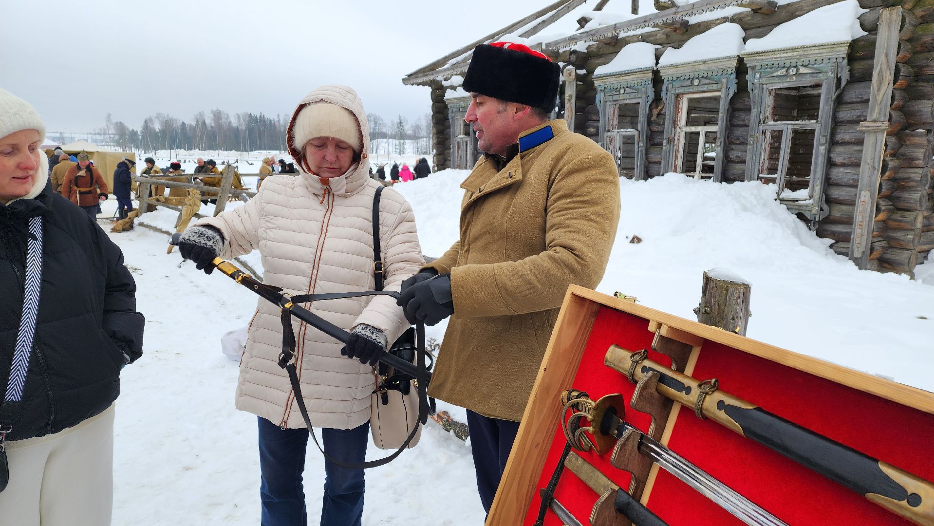 Одинцово, Парк патриот, Реконструкция, день защитников отечества,
