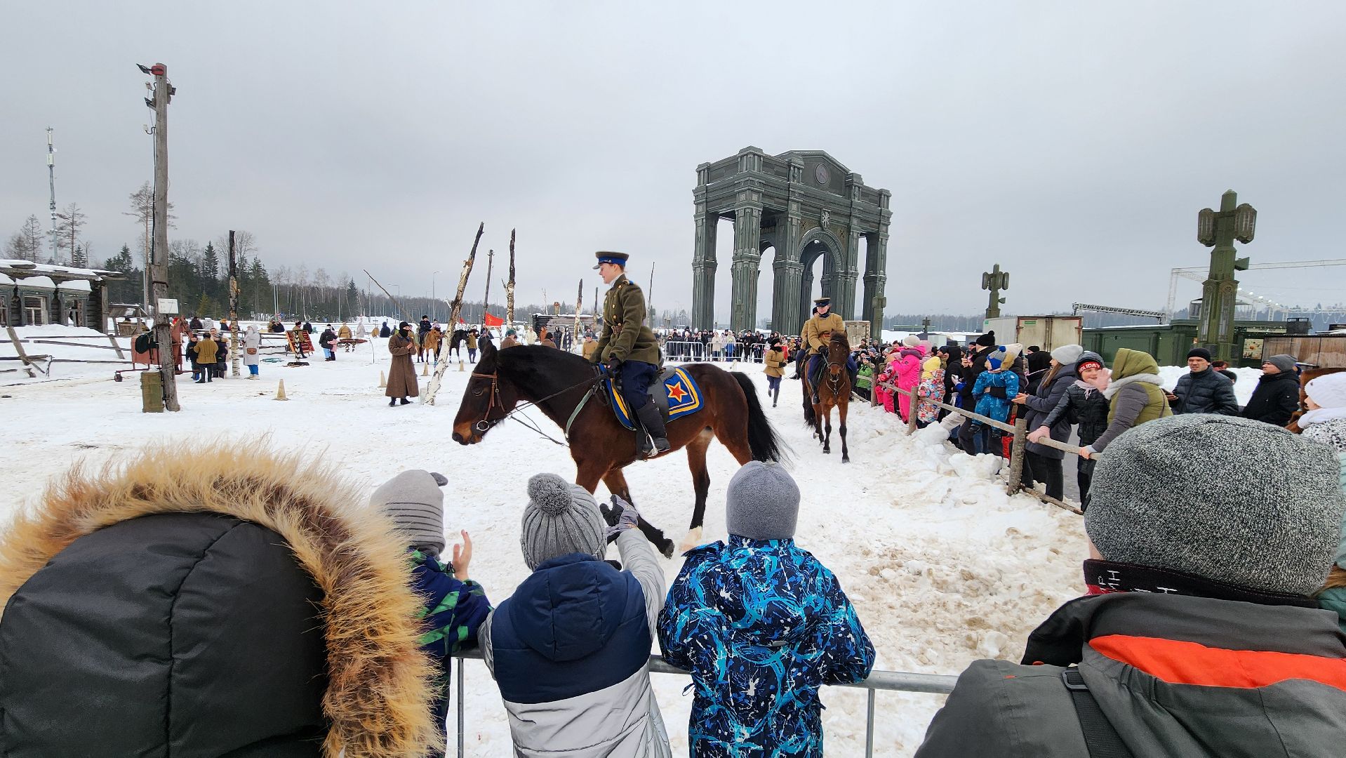 Одинцово, Парк патриот, Главный храм вс рф, день защитника отечества,