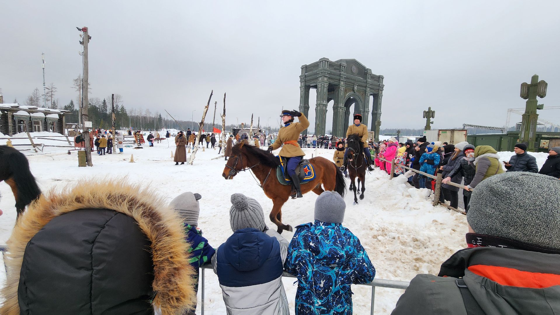 Одинцово, Парк патриот, Главный храм вс рф, день защитника отечества,