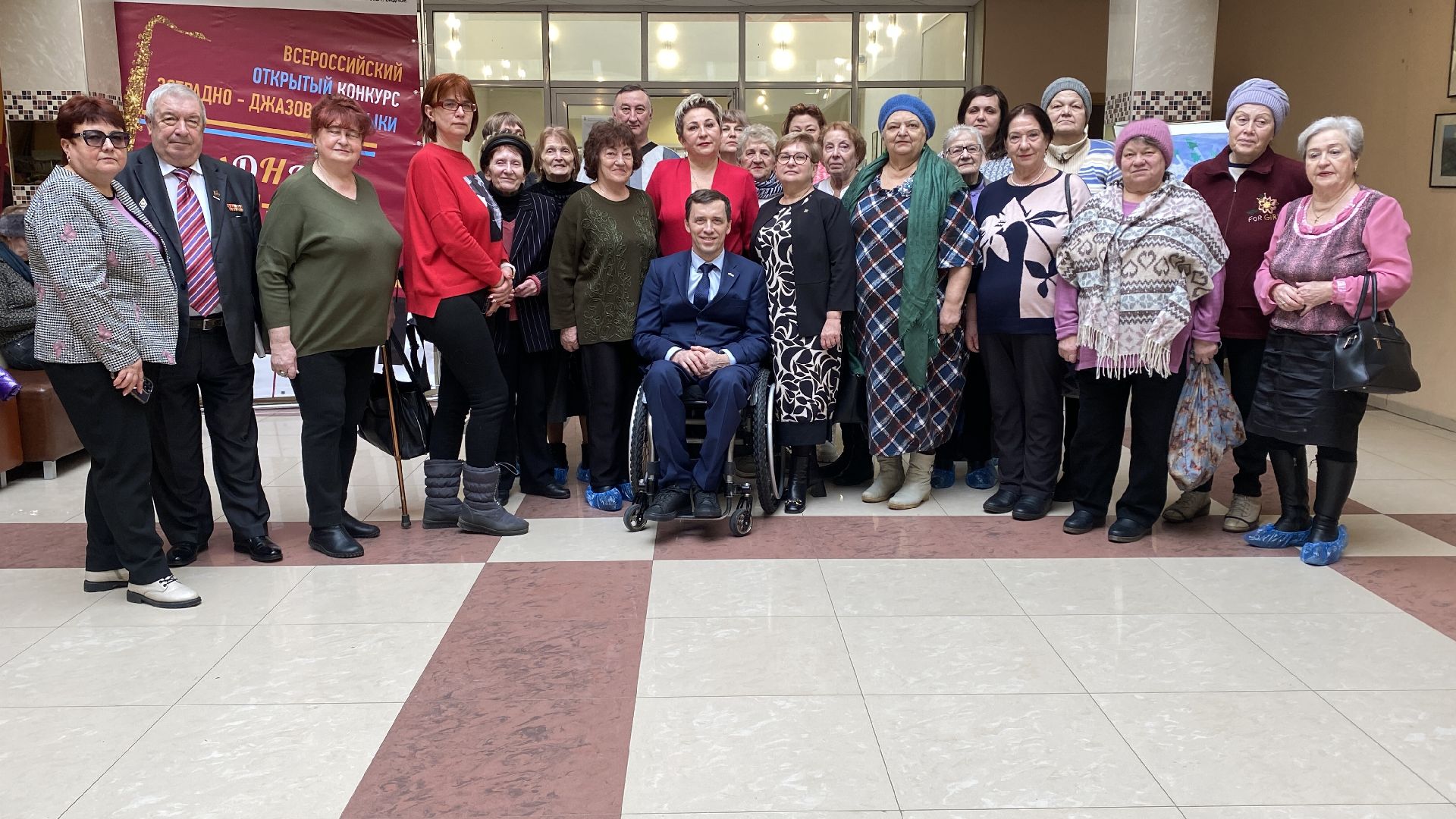 Депутат государственной думы, Михаил терентьев, инвалиды, встреча с жителями, дши,