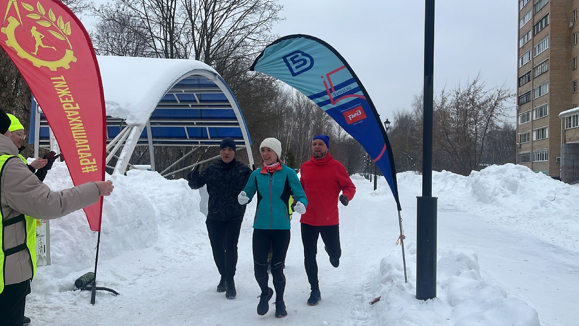 забег, балашиха, парк заречная, бег в парке,