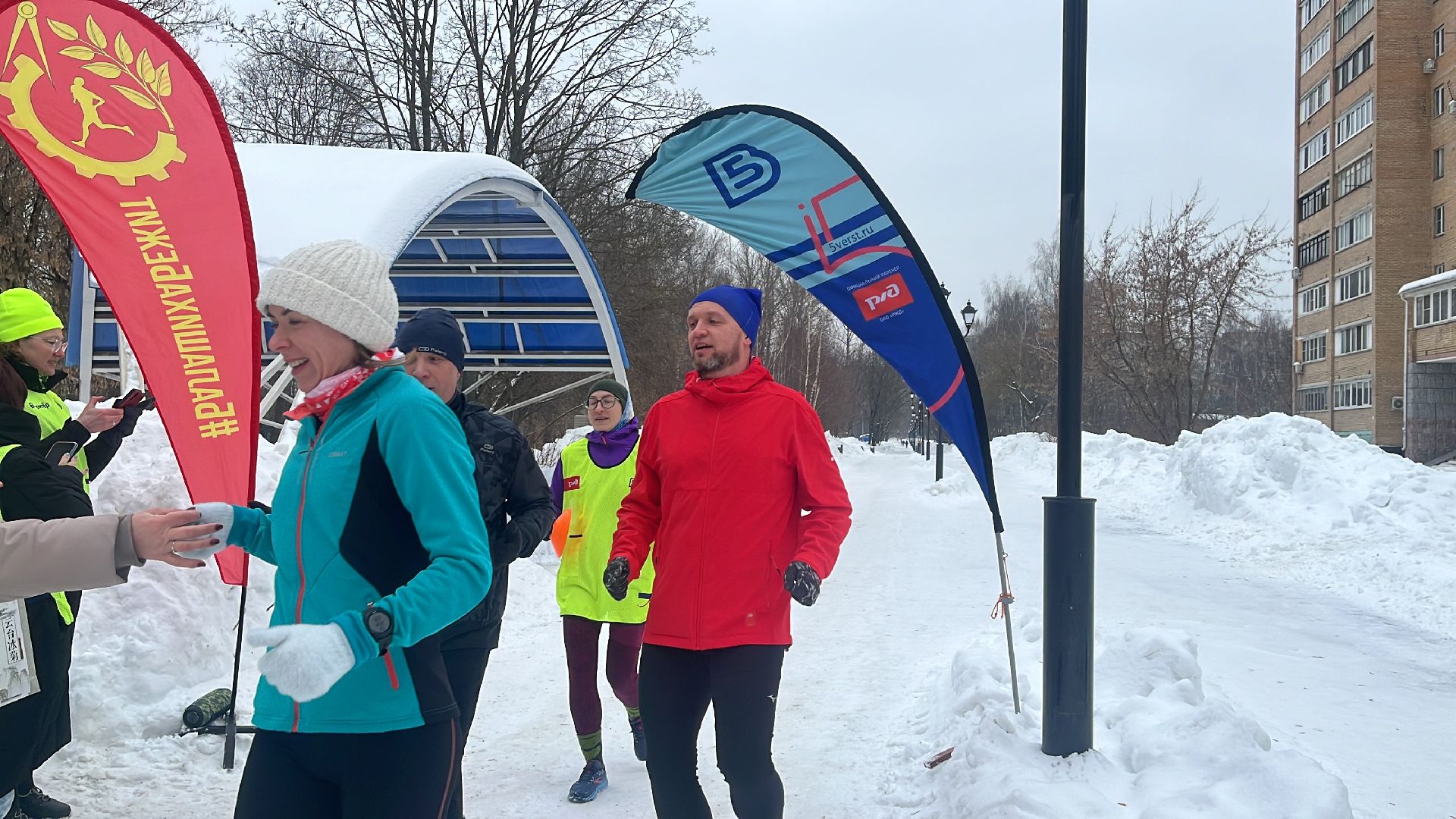 забег, балашиха, парк заречная, бег в парке,
