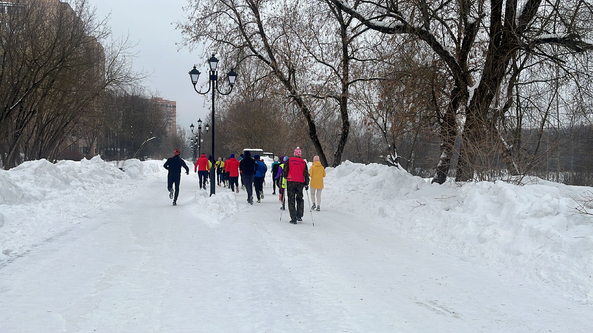 забег, балашиха, парк заречная, бег в парке,